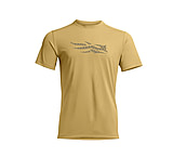 Image of Sitka Gear Icon Scales Tech Tee Straw Yellow L 98371B60