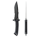 Image of Skallywag Tactical Riptide Spear Point Serrated 6.35in Fixed Blade Knife