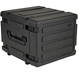 Image of SKB Cases 8U Shock Mount Rack, Wth Wheels And Handle