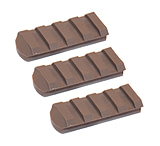 Image of Slide Fire Solutions Rail Pack Includes Three 4 Slot Rail Sections 1.92 Inches Dark Earth 12-0104-02