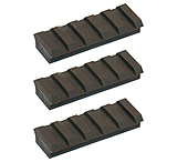 Image of Slide Fire Solutions Rail Pack Includes Three 5 Slot Rail Sections 2.15 Inches OD Green 12-0105-01
