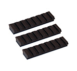Image of Slide Fire Solutions Rail Pack Includes Three 7 Slot Rail Sections 2.94 Inches Black 12-0106-00