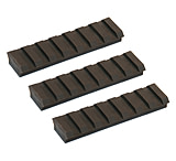 Image of Slide Fire Solutions Rail Pack Includes Three 7 Slot Rail Sections 2.94 Inches OD Green 12-0106-01