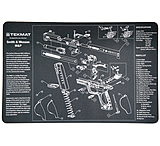 Image of Slip 2000 Blueprint Gun Cleaning Mat 11x17 Inches For Smith &amp; Wesson M&amp;P MAT-MP
