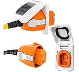 Image of SmartPlug 30 Amp Non Metallic White Inlet &amp; Plug Combo