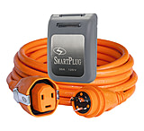 Image of SmartPlug 30 Amp Dual Configuration 50' Cordset w/Tinned Wire &amp;Twist-Type Connector &amp; 30 Amp Non-Metallic Grey Inlet