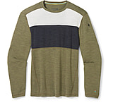 Image of Smartwool Classic Thermal Merino Base Layer Colorblock Crew - Men's