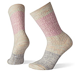 Image of Smartwool Color Block Cable Crew Socks - Women's