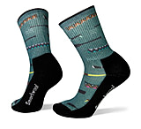 Image of Smartwool Hike Light Canoe Print Crew Socks - Women's