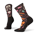 Image of Smartwool Hike Light Hut Trip Print Crew Socks - Women's