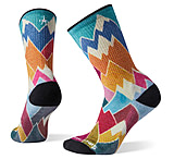 Image of Smartwool Hike Light Mountain Print Crew Socks - Women's