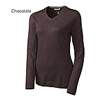Image of Smartwool Lightweight V Long Sleeve Women's - Black M
