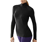 Image of Smartwool Lightweight Zip T Long Sleeve - Women's - Black S