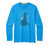 Image of Smartwool Merino Sport 150 Long Sleeve Tunnel Views Graphic Tee - Men's