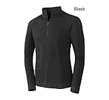 Image of Smartwool Midweight Zip T Long Sleeve - Navy Stripe M - Men's