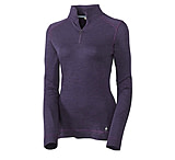 Image of Smartwool Midweight Zip T Long Sleeve - Women's - Purple Heather M