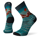 Image of Smartwool PhD Outdoor Light Front Range Print Crew Socks - Men's