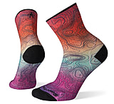 Image of Smartwool PhD Outdoor Light Print Mid Crew Socks - Women's