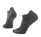 Smartwool Run Zero Cushion Low Ankle Socks - Men's, Medium Gray, Small, SW001651052100S000