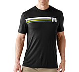 Image of Smartwool Short Sleeve Logo Stripe Tee - Men's