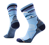 Smartwool Hike Light Cushion Mountain Moon Crew Socks - Women's, Serene Blue, Medium, SW002272N75100M000