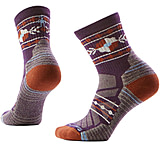 Image of Smartwool Hike Light Cushion Retro Floral Mid Crew Socks - Women's