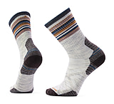 Image of Smartwool Hike Targeted Cushion Striped Crew Socks - Men's