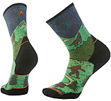 Image of Smartwool Trail Run Targeted Cushion Neature Print Crew Socks