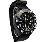 Image of Smith &amp; Bradley Ltd. Sans-13 PVD Black-Coated 43mm Watch