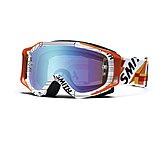 Image of Smith v2 Graphic Series Motorsport Goggles with Mirror Lens