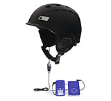 Image of Smith Hustle Audio Ski Helmet Skullcandy Twin Tip Audio Matte Black