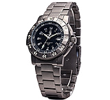 Image of Smith &amp; Wesson Executive Tritium H3 Watch - 45 mm, Titanium, Black face