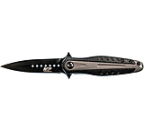 Image of Smith &amp; Wesson Mpsh50bcp Shield Dagger Blk/Gray Folding Knives