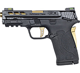Image of Smith &amp; Wesson Shield M2.0 M&amp;P EZ Blackened Semi Auto Pistol, 380 Auto, 3.8 in Barrel