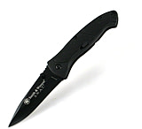 Image of Smith &amp; Wesson SWAT Magic Med. Black Handle Knife w/ 7.5in OAL