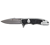 Image of Smith &amp; Wesson Victory Flipper Knife 2.75in Bead Blast Plain Blade