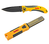 Image of Smiths Trail Breaker Folding Knife &amp; Sharpener Combo Set w/ Fire Starter