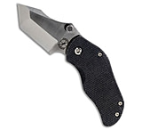 Image of Sniper Bladeworks AP Tanto Frame Lock Knife Black Canvas Micarta 2.3 Satin 34AA6E82