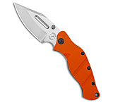 Image of Sniper Bladeworks LPC Frame Lock Knife Orange G-10/SW Ti 3.5 Satin C6FEA385