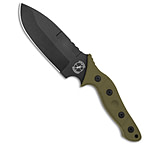 Image of Sniper Bladeworks MAMU Fixed Blade Knife OD Green G-10 5.5 Black B577C3A8