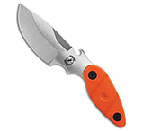 Image of Sniper Bladeworks Skinner Fixed Blade Knife Orange G-10 4.3 Satin 83B7AF86