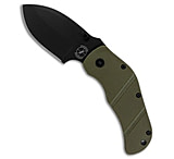 Image of Sniper Bladeworks Tog Frame Lock Knife OD Green Canvas Micarta 3.6 Black PVD 89A03C7B