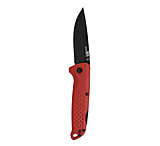 Image of SOG Specialty Knives &amp; Tools SOG Adventurer LB Lock Back Knife Red Polymer 3 Black 42587D9D