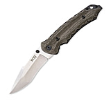 Image of SOG Specialty Knives &amp; Tools Kiku 3.5in Folding Knife w/ Green Linen Micarta Handle