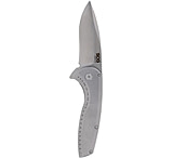 Image of SOG Specialty Knives &amp; Tools Aegis Flk 2.0 Frame Lock 14-41-03-43 Stonewashed Stainless Steel Pocket Knife