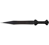 Image of SOG Specialty Knives &amp; Tools Phantom Strike Machete Fixed Blade Knife 17.6inch Spear Point 420 Black Blade Glass Reinforced Nylon Grn Handle Black