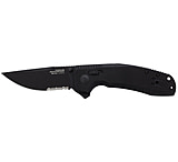 Image of Sog Specialty Knives &amp; Tools Sog Knife Sog-tac Au Black 3.43&quot; Pln Edge Tanto Black