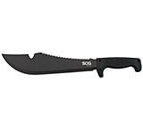 Image of SOG Specialty Knives &amp; Tools SOGfari Cutlass Straight-Saw Edge Fixed 12.88in Steel Clip Point Blade Machete