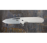 Image of Southern Grind Penguin Drop Point Satin Blade w/ Titanium Handle Rev. 01