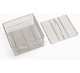 Image of SP Industries Accessories for Vertical, Undercounter, and Freestanding/Mobile Glassware Washers, National N0601-874 Inserts Watch Glass Insert, Holds Forty Pieces Of <=125 mm, Half-Rack Size